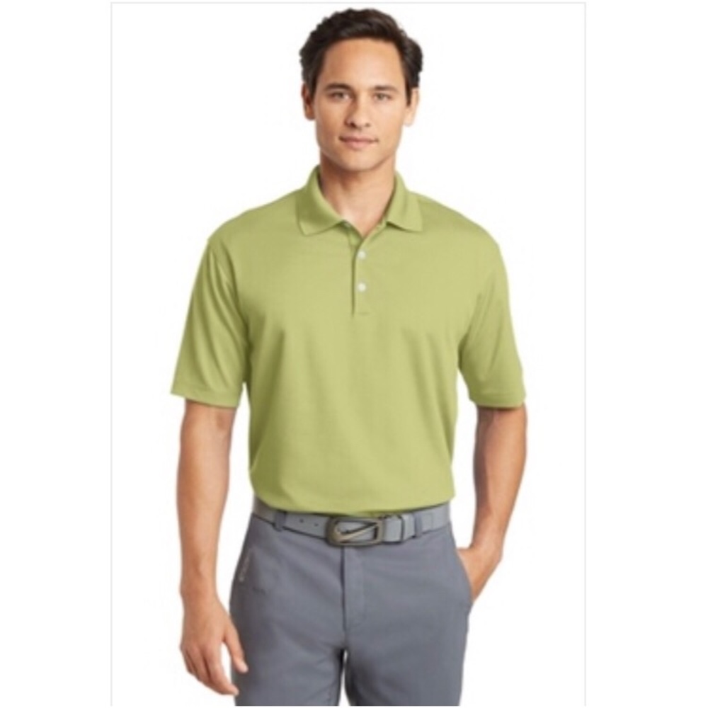 Nike Dri Fit Polo Golf Shirt Short Sleeves Large